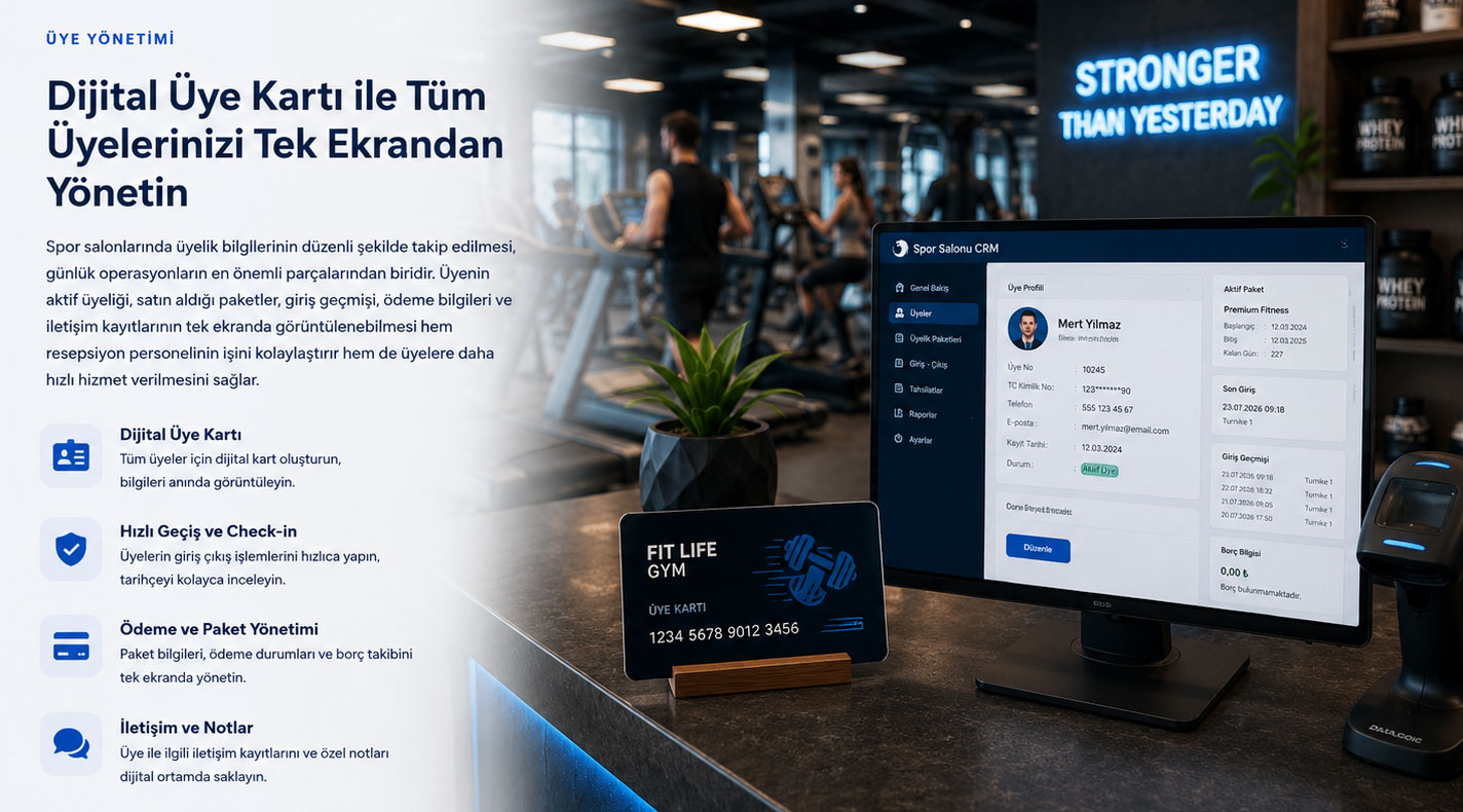 Spor Salonu Üye Takip Sistemi